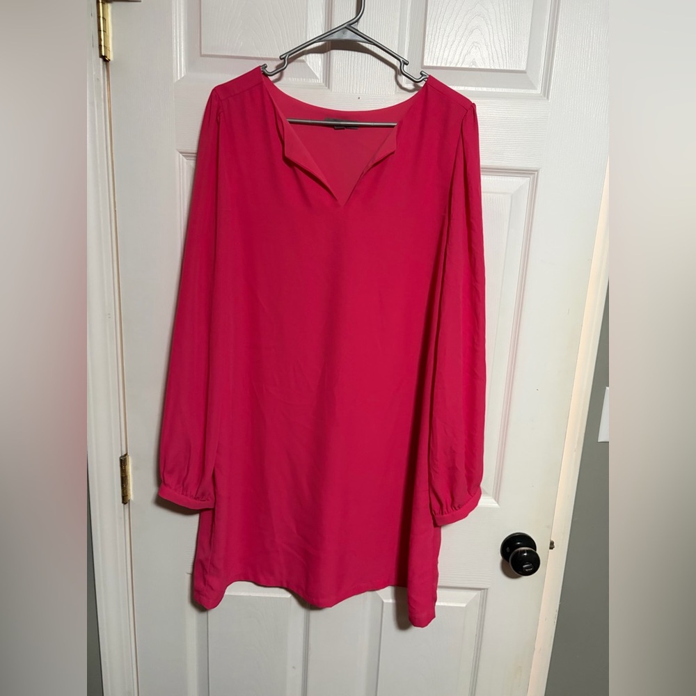 Tinley Road Fuchsia Long Sleeve Dress XL